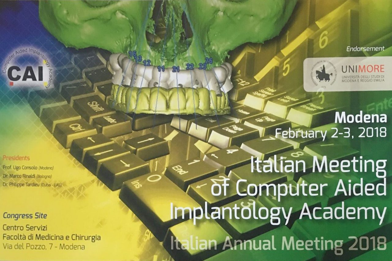 4th International Meeting of CAI Academy - Modena, 2018